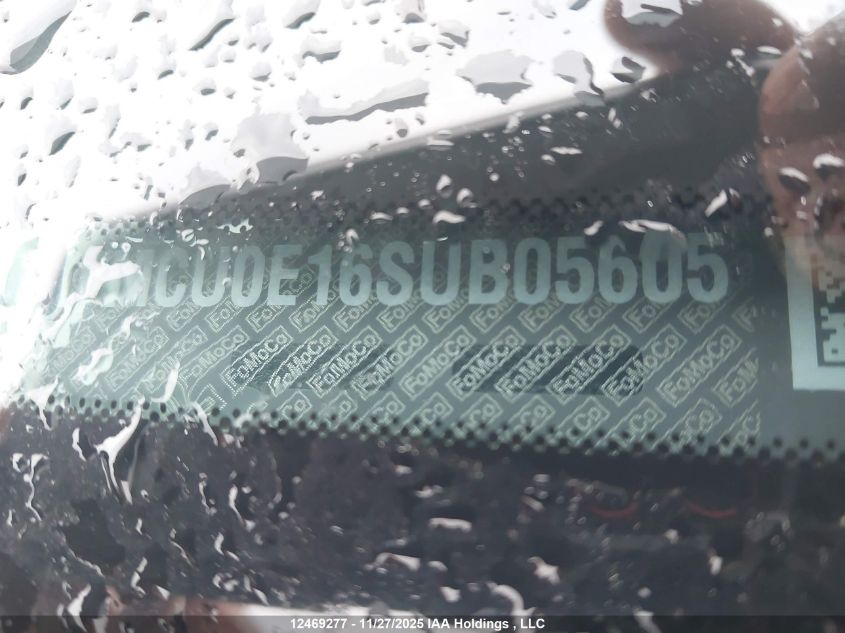 2025 Ford Escape VIN: 1FMCU0E16SUB05605 Lot: 12469277