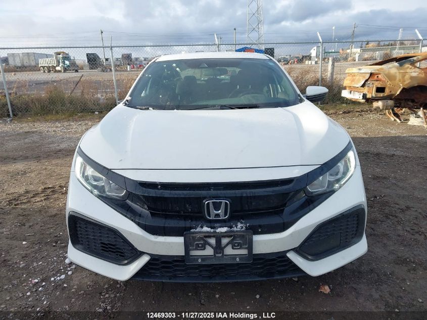 2019 Honda Civic Lx VIN: SHHFK7G3XKU305683 Lot: 12469303