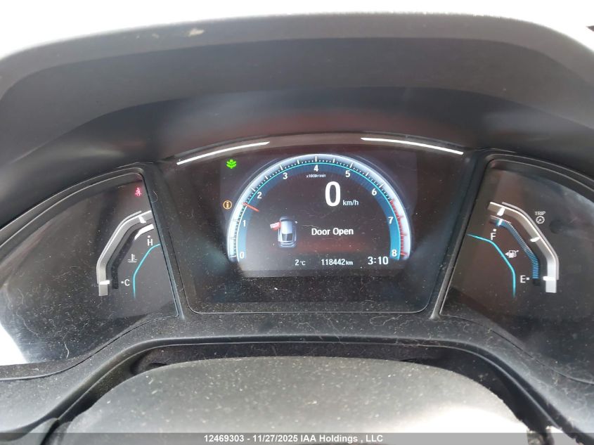 2019 Honda Civic Lx VIN: SHHFK7G3XKU305683 Lot: 12469303