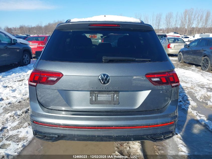 2023 Volkswagen Tiguan VIN: 3VV8B7AX7PM130755 Lot: 12469323