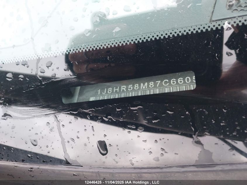 2007 Jeep Grand Cherokee Limited VIN: 1J8HR58M87C660561 Lot: 12446425X