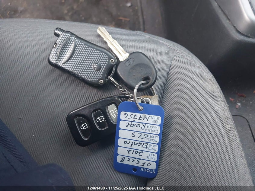 2012 Hyundai Elantra Gl VIN: 5NPDH4AE5CH147756 Lot: 12461490X