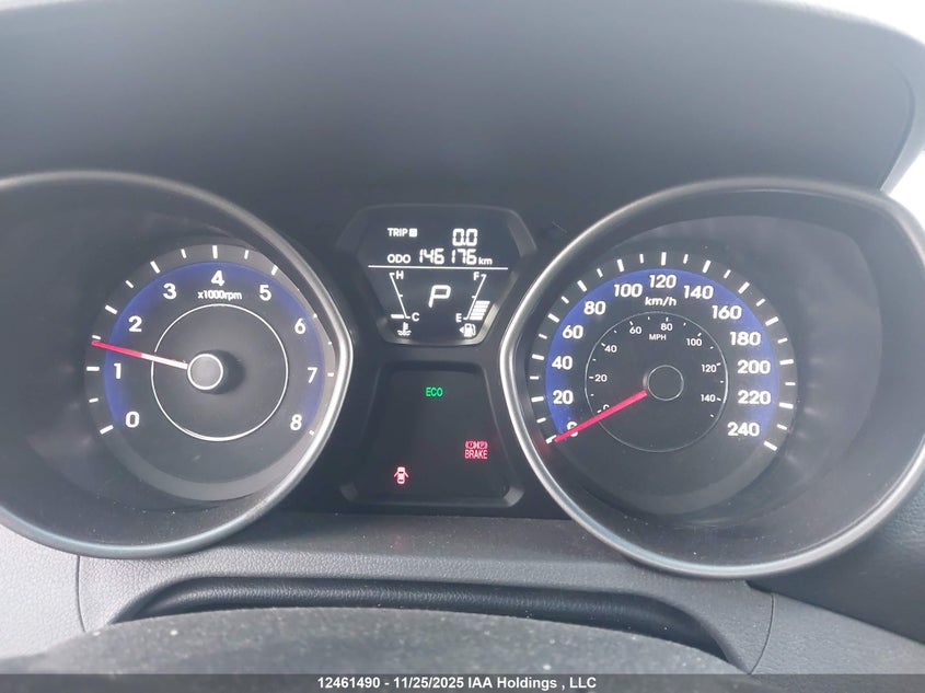 2012 Hyundai Elantra Gl VIN: 5NPDH4AE5CH147756 Lot: 12461490X