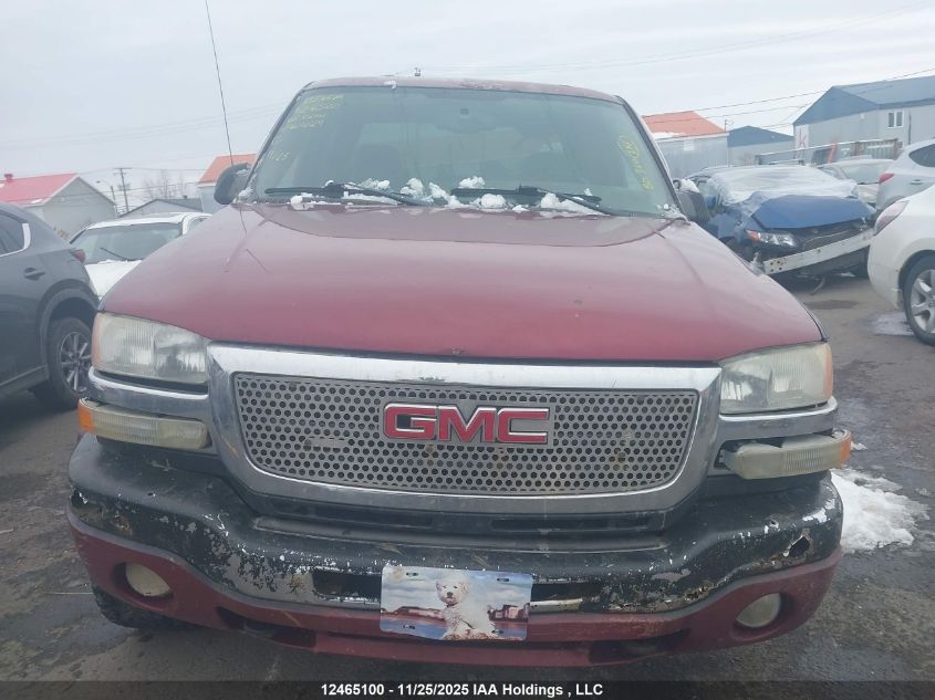 2005 GMC Sierra 2500Hd Sle VIN: 1GTHK23U45F909029 Lot: 12465100X