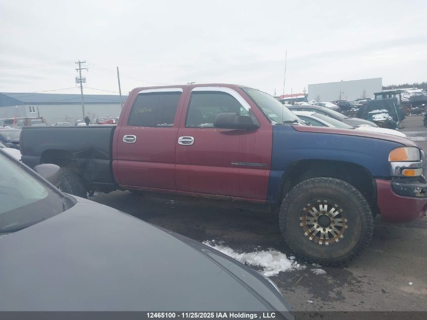 2005 GMC Sierra 2500Hd Sle VIN: 1GTHK23U45F909029 Lot: 12465100X