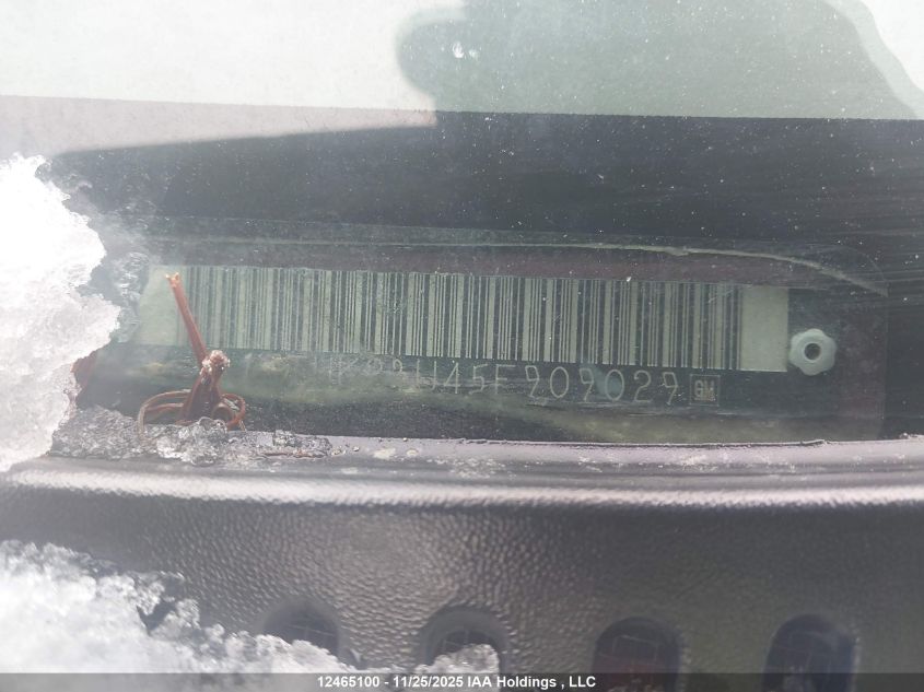 2005 GMC Sierra 2500Hd Sle VIN: 1GTHK23U45F909029 Lot: 12465100X