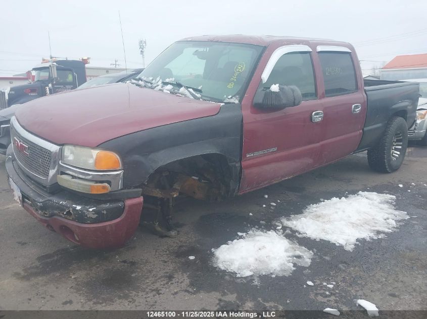 2005 GMC Sierra 2500Hd Sle VIN: 1GTHK23U45F909029 Lot: 12465100X