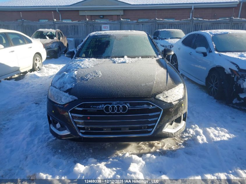 2021 Audi A4 45 Komfort VIN: WAUAAAF47MN007454 Lot: 12469330