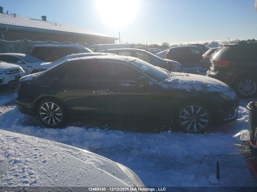 2021 Audi A4 45 Komfort VIN: WAUAAAF47MN007454 Lot: 12469330