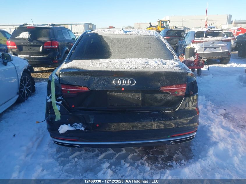 2021 Audi A4 45 Komfort VIN: WAUAAAF47MN007454 Lot: 12469330