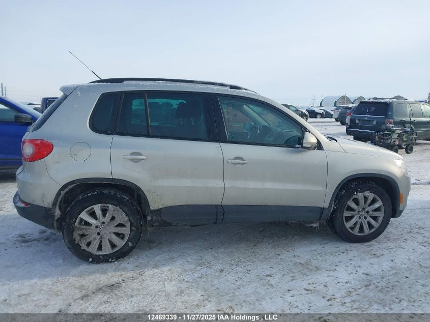 2009 Volkswagen Tiguan 2.0T Comfortline/2.0T Highline/2.0T Trendline VIN: WVGBV95N29W533671 Lot: 12469339