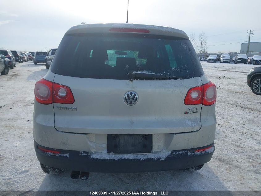 2009 Volkswagen Tiguan 2.0T Comfortline/2.0T Highline/2.0T Trendline VIN: WVGBV95N29W533671 Lot: 12469339