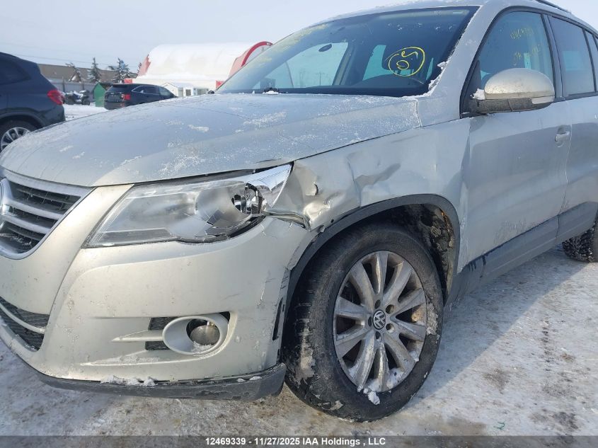 2009 Volkswagen Tiguan 2.0T Comfortline/2.0T Highline/2.0T Trendline VIN: WVGBV95N29W533671 Lot: 12469339