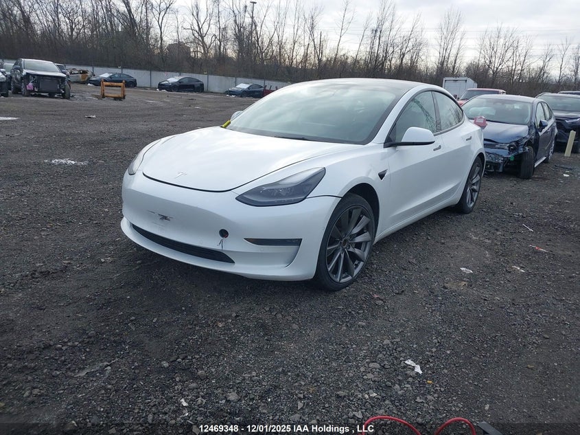 5YJ3E1EB6NF276514 2022 TESLA MODEL 3 photo no. 2