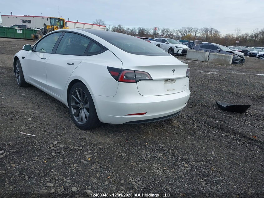 5YJ3E1EB6NF276514 2022 TESLA MODEL 3 photo no. 3