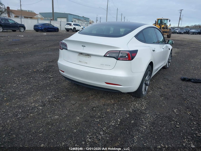 5YJ3E1EB6NF276514 2022 TESLA MODEL 3 photo no. 4