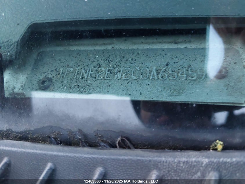 2012 Ford Econoline E250 Van VIN: 1FTNE2EW2CDA65459 Lot: 12469363