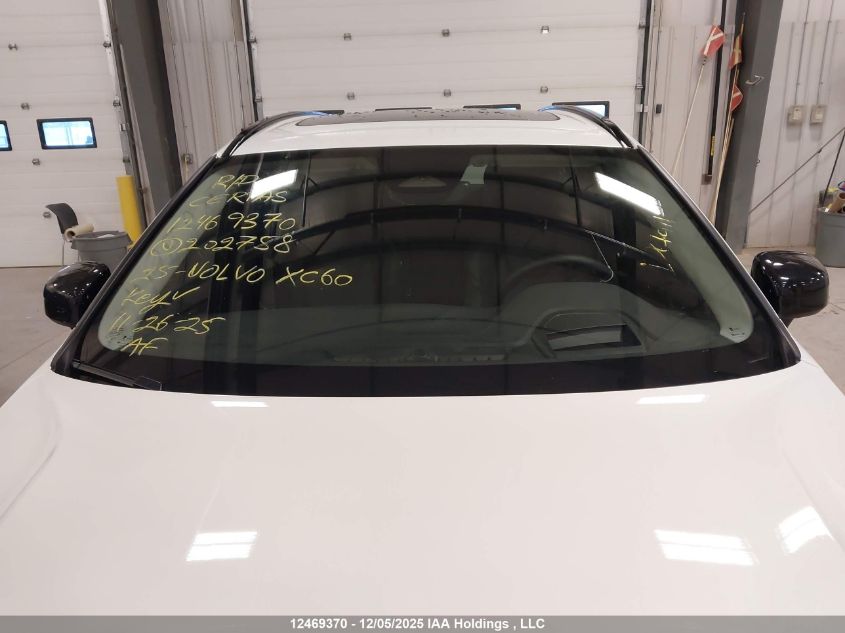 2025 Volvo Xc60 Ultra VIN: YV4M12RM1S1202758 Lot: 12469370