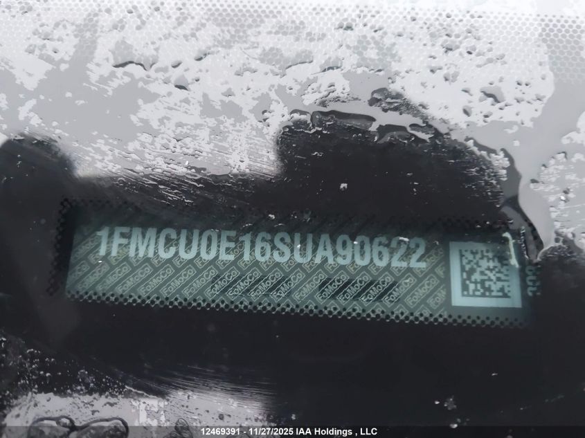 2025 Ford Escape VIN: 1FMCU0E16SUA90622 Lot: 12469391