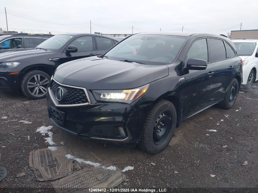 2019 Acura Mdx VIN: 5J8YD4H00KL803879 Lot: 12469412