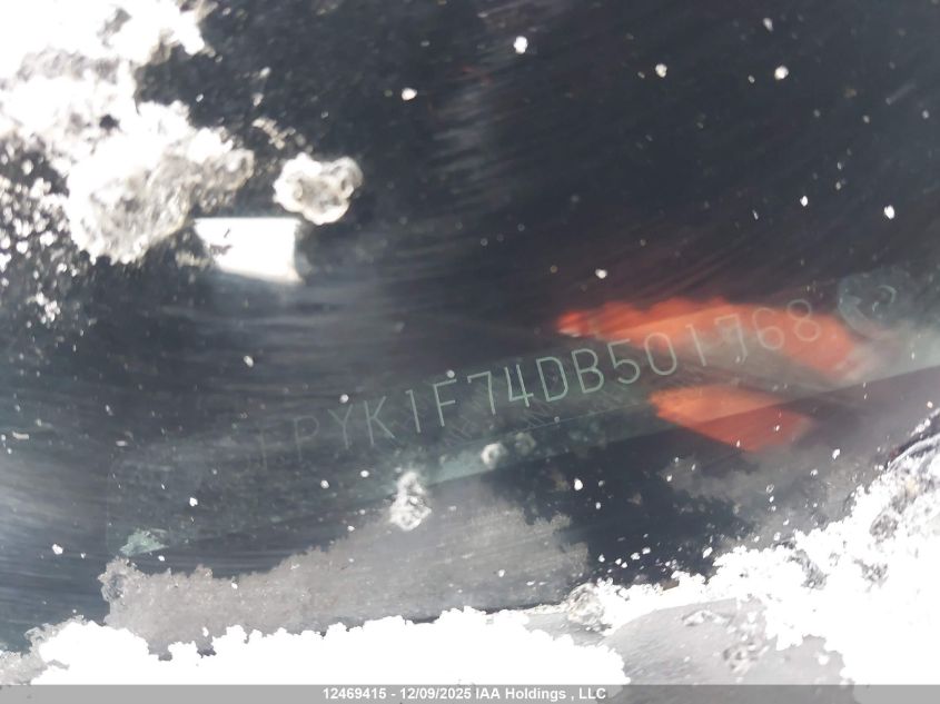 2013 Honda Ridgeline Sport VIN: 5FPYK1F74DB501768 Lot: 12469415