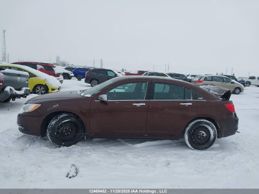 2013 Chrysler 200 Limited VIN: 1C3CCBCG2DN605790 Lot: 12469452