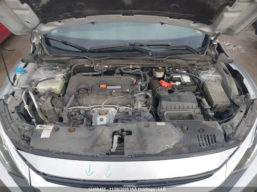 2018 Honda Civic Ex 4Dr VIN: 2HGFC2F87JH039838 Lot: 12469455