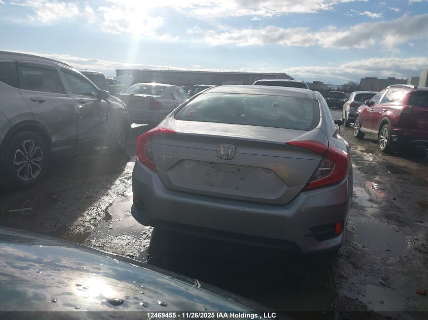 2018 Honda Civic Ex 4Dr VIN: 2HGFC2F87JH039838 Lot: 12469455