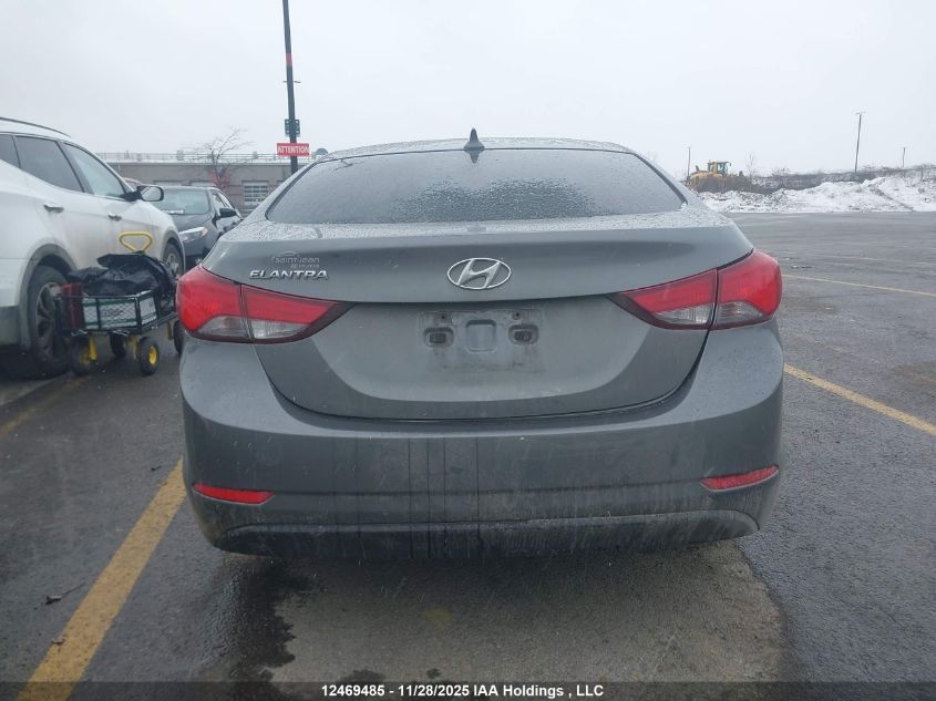 2014 Hyundai Elantra Se/Sport/Limited VIN: 5NPDH4AE2EH512221 Lot: 12469485