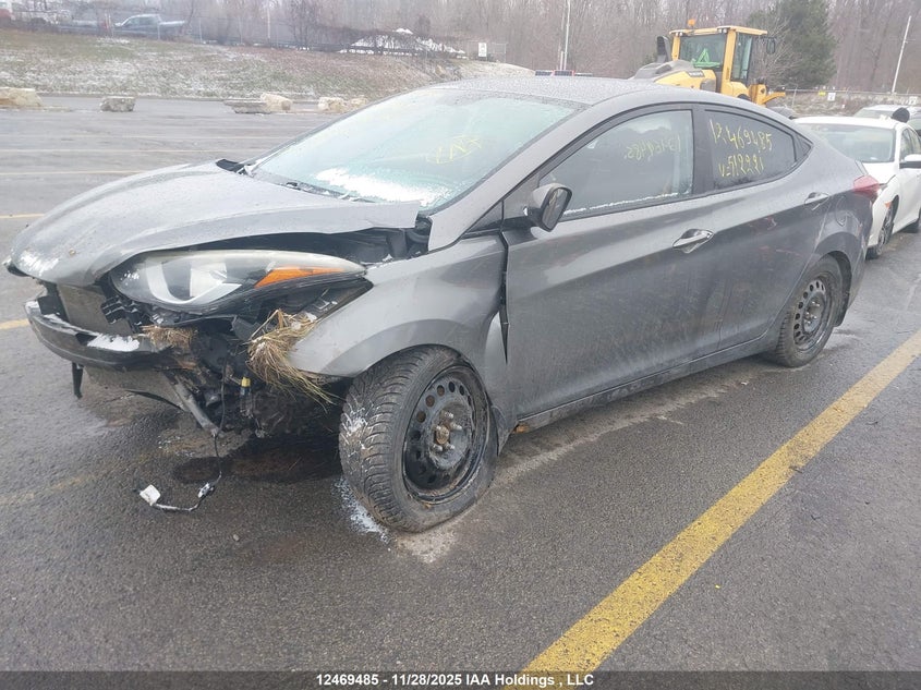 5NPDH4AE2EH512221 2014 HYUNDAI ELANTRA photo no. 2
