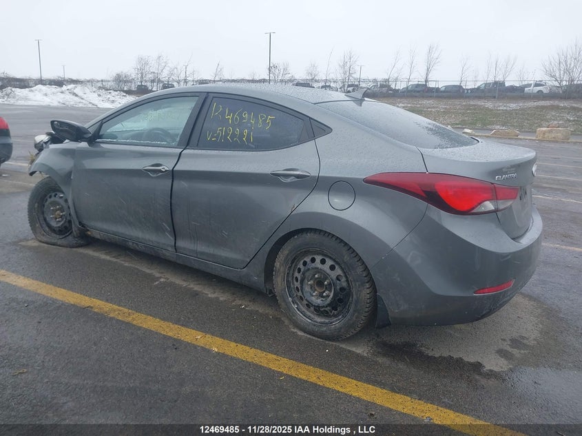 5NPDH4AE2EH512221 2014 HYUNDAI ELANTRA photo no. 3