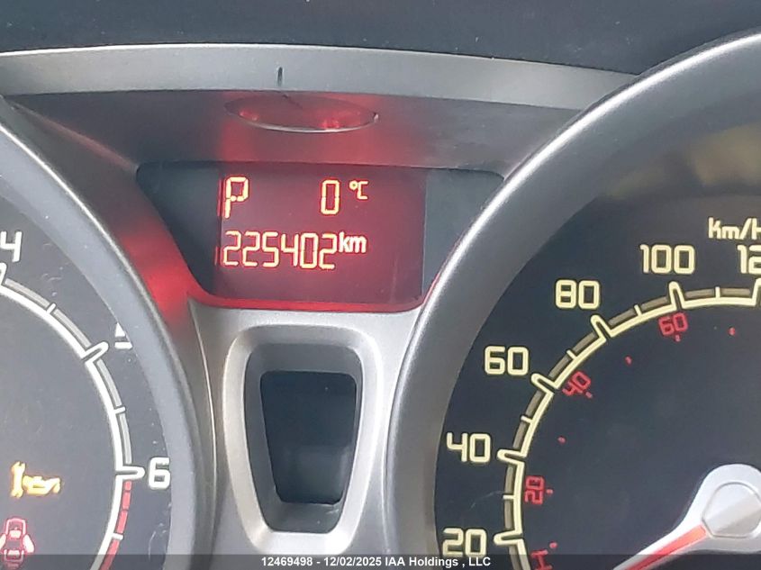 2012 Ford Fiesta Se VIN: 3FADP4EJ9CM206527 Lot: 12469498