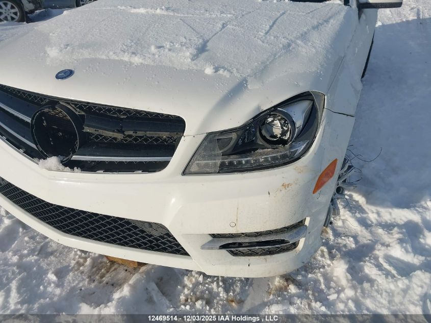 2014 Mercedes-Benz C-Class VIN: WDDGJ8JB8EG164885 Lot: 12469514