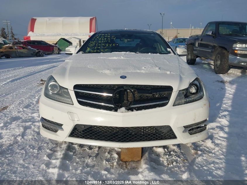 2014 Mercedes-Benz C-Class VIN: WDDGJ8JB8EG164885 Lot: 12469514