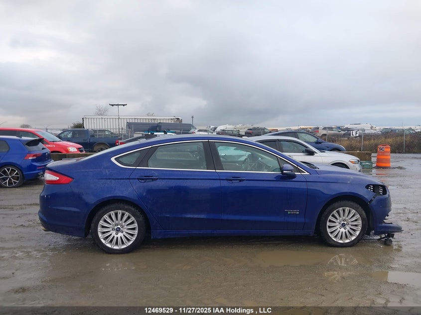 2013 Ford Fusion Energi Se Luxury VIN: 3FA6P0PU4DR332257 Lot: 12469529