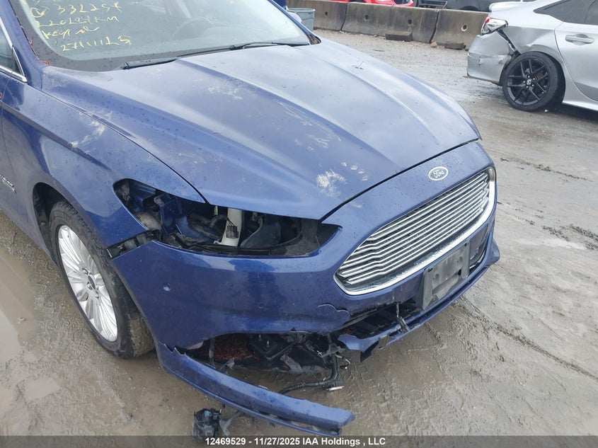 2013 Ford Fusion Energi Se Luxury VIN: 3FA6P0PU4DR332257 Lot: 12469529