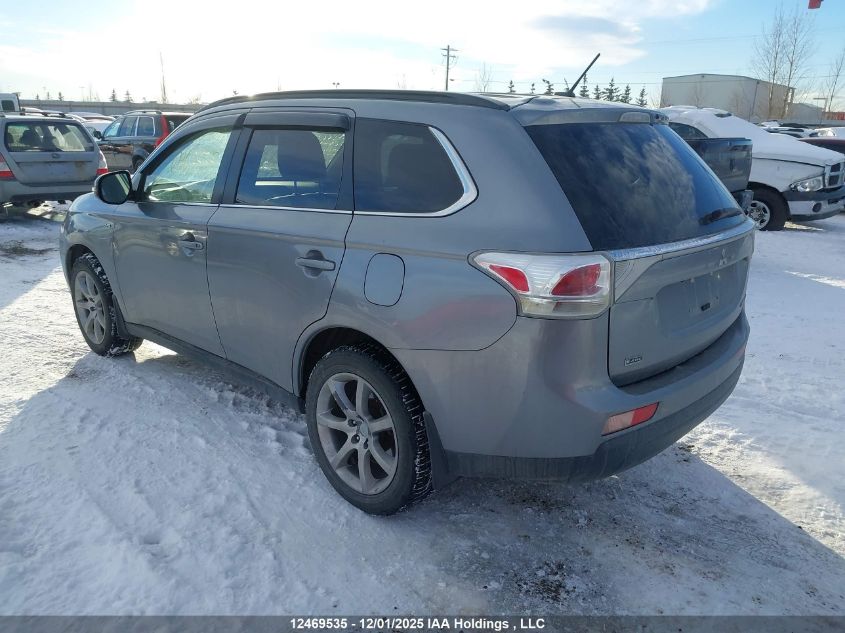 2014 Mitsubishi Outlander Gt VIN: JA4JZ4AX9EZ601899 Lot: 12469535