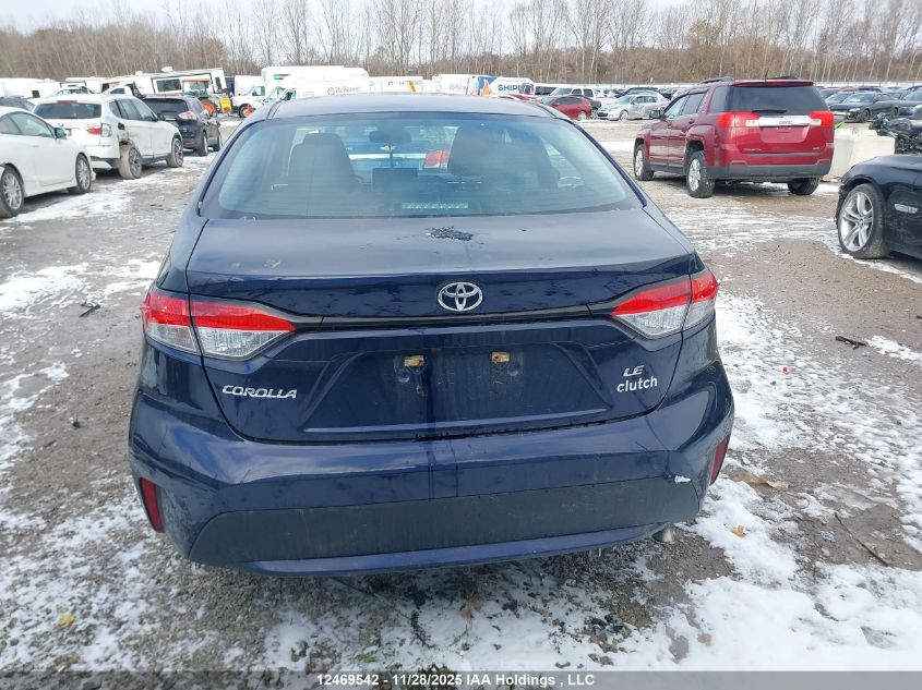 2020 Toyota Corolla Le VIN: 5YFBPRBE5LP059184 Lot: 12469542