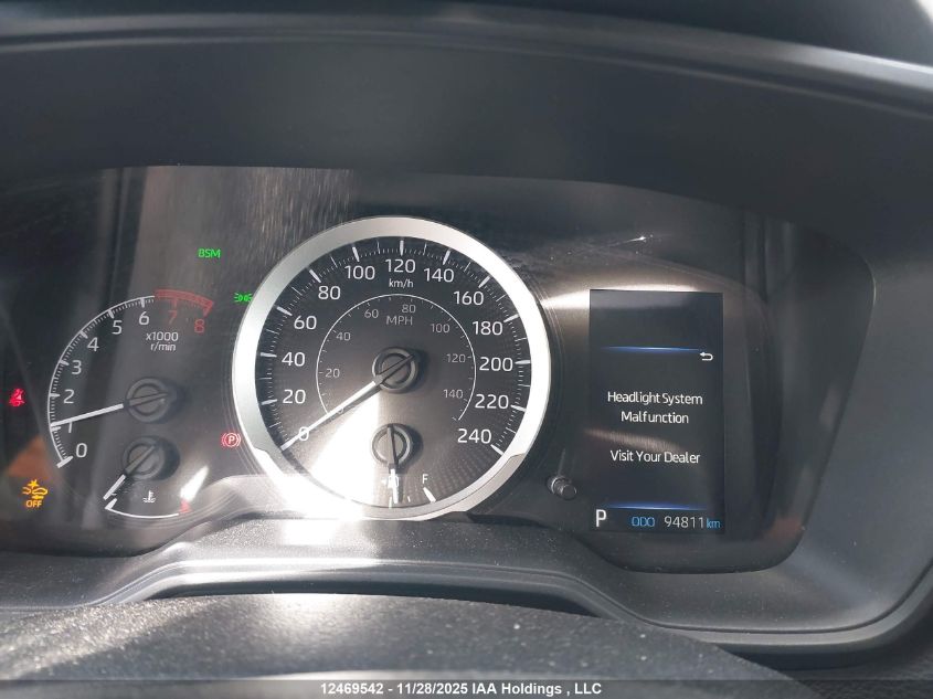 2020 Toyota Corolla Le VIN: 5YFBPRBE5LP059184 Lot: 12469542