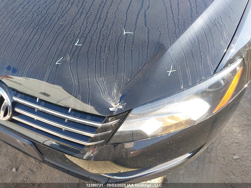 2013 Volkswagen Passat Sel VIN: 1VWCH7A34DC073865 Lot: 12390731X