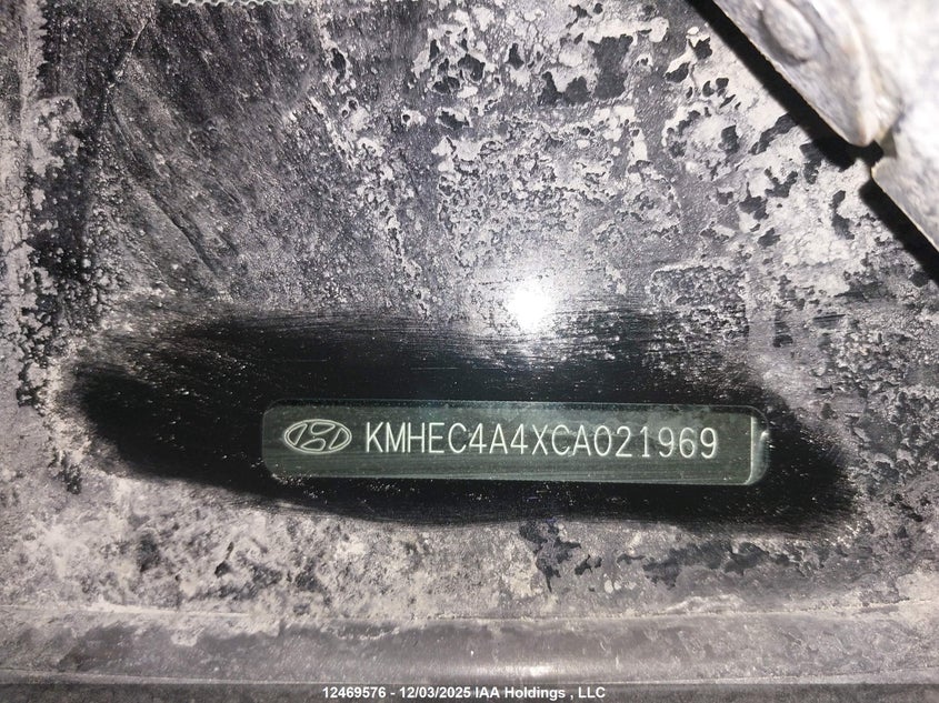 KMHEC4A4XCA021969 2012 HYUNDAI SONATA photo no. 9