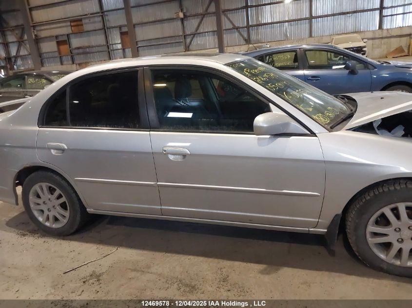 2005 Honda Civic Lx-G VIN: 2HGES16625H035516 Lot: 12469578