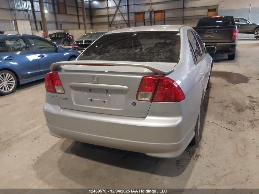 2005 Honda Civic Lx-G VIN: 2HGES16625H035516 Lot: 12469578