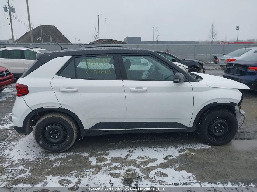 2025 Hyundai Venue Se VIN: KMHRB8A34SU356483 Lot: 12469585