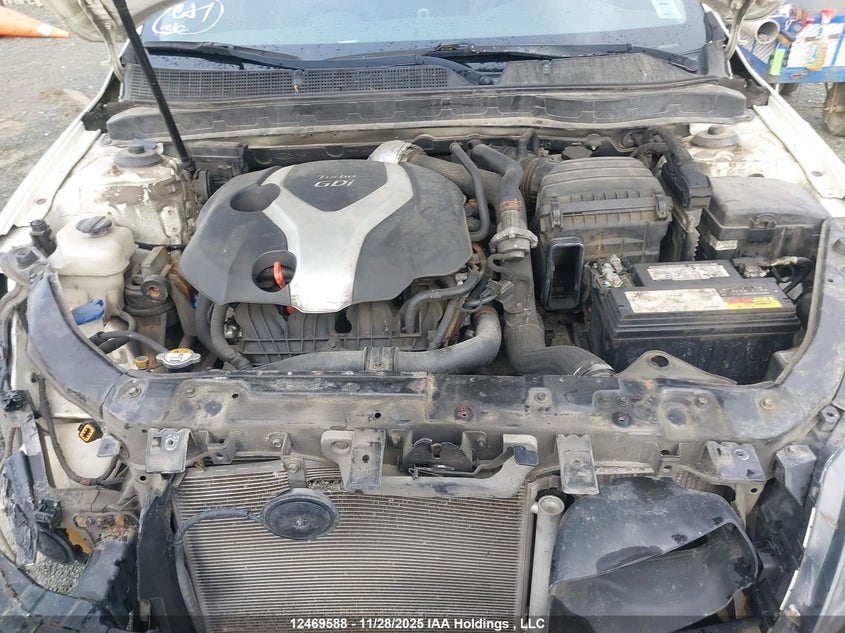 2012 Kia Optima Ex Turbo/Ex Turbo + VIN: KNAGN4A61C5268215 Lot: 12469588