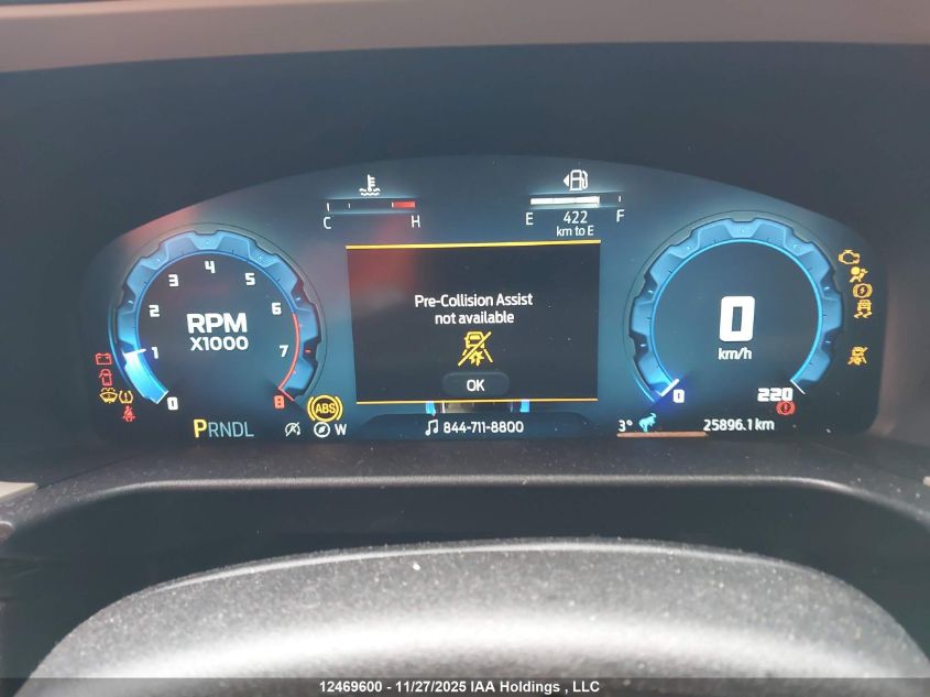 2025 Ford Bronco Sport Big Bend VIN: 3FMCR9BNXSRE30388 Lot: 12469600