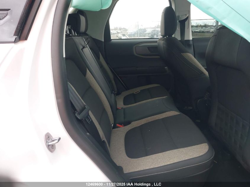 2025 Ford Bronco Sport Big Bend VIN: 3FMCR9BNXSRE30388 Lot: 12469600