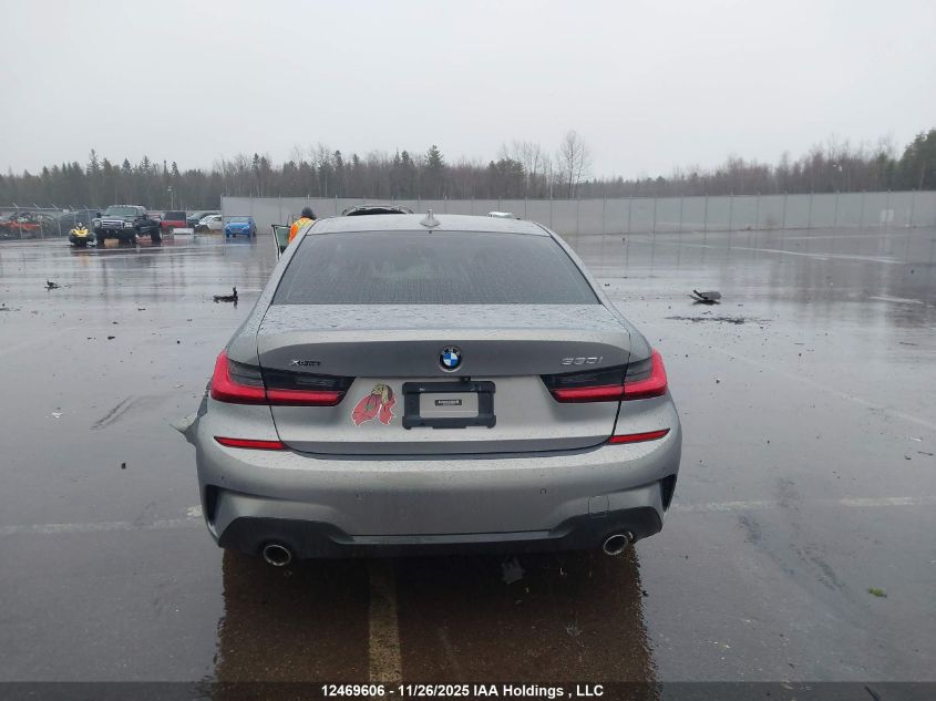 2020 BMW 330I xDrive VIN: WBA5R7C08LFH65913 Lot: 12469606