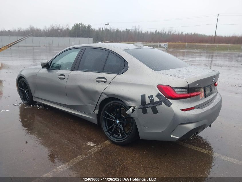 2020 BMW 330I xDrive VIN: WBA5R7C08LFH65913 Lot: 12469606