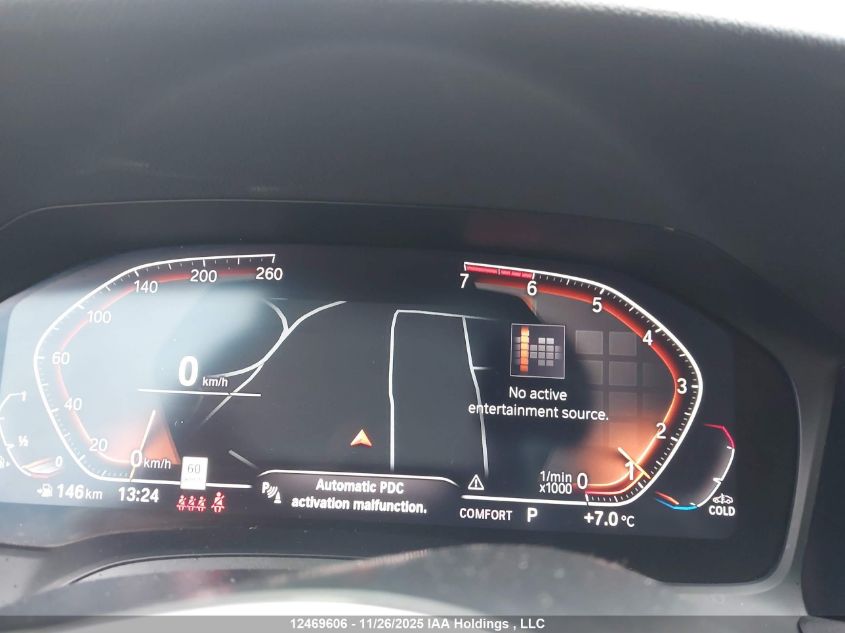 2020 BMW 330I xDrive VIN: WBA5R7C08LFH65913 Lot: 12469606